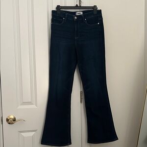 PAIGE Laurel Canyon Midnight Blue Flare Jeans